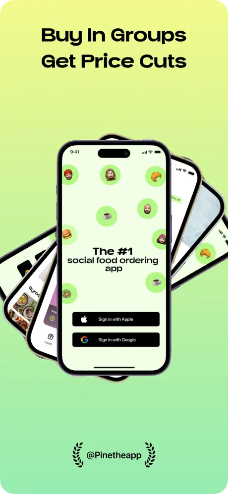 Pine consumer app
