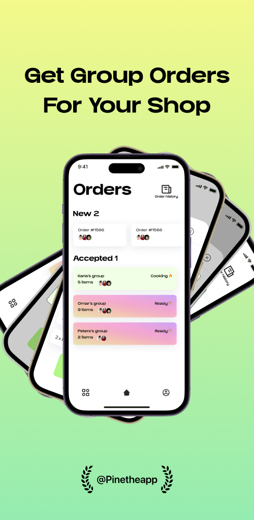 Pine merchant app
