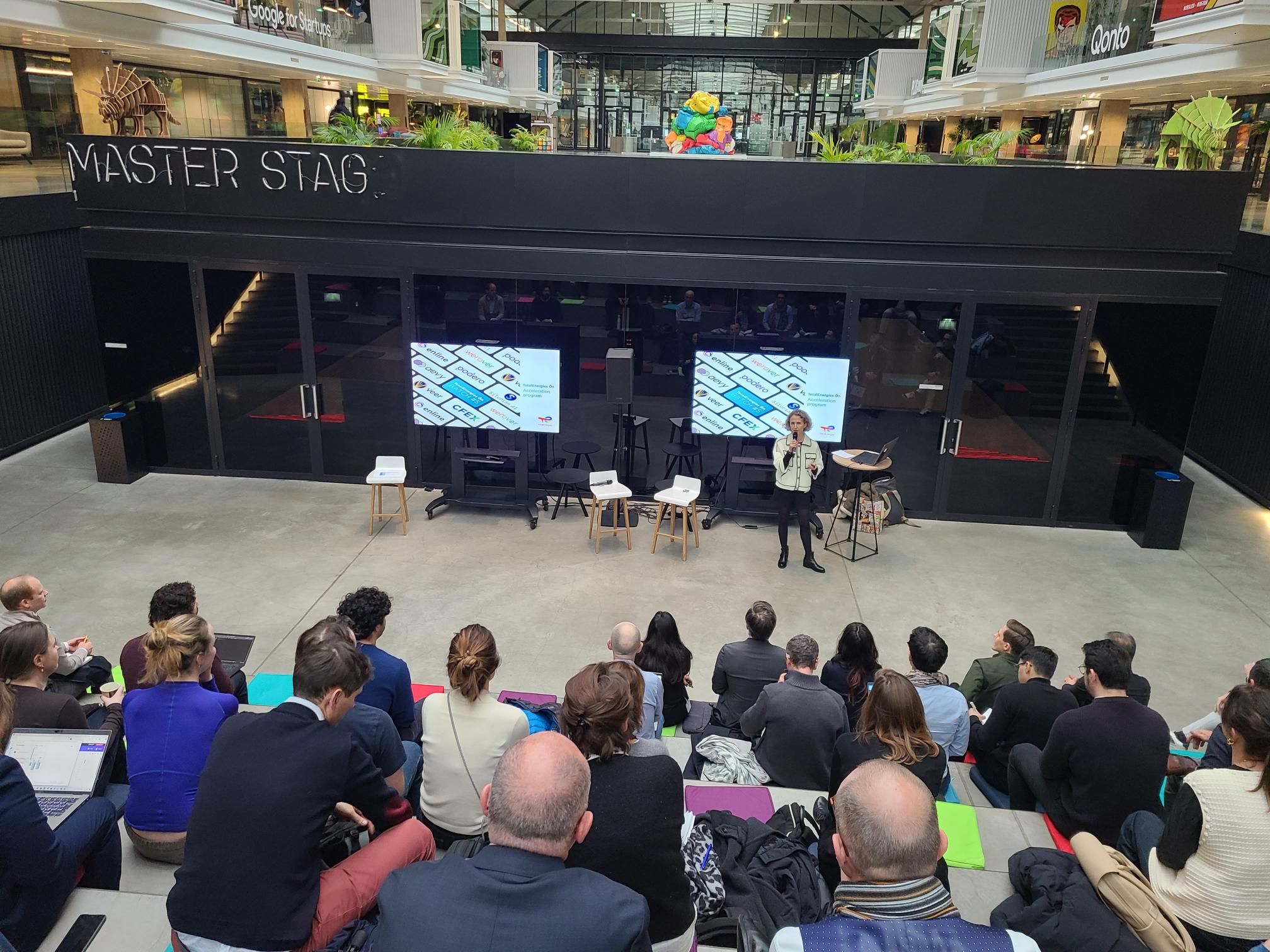 Aevy team at Station F